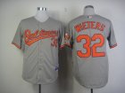 Baltimore Orioles #32 Matt Wieters gray MLB Jerseys