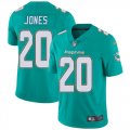 Dolphins #20 Jones Nike green Color Rush Limited Jerseys