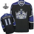 2014 NHL champion Los Angeles Kings #11 Anze Kopitar Black Jersey