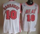 Miami Heat #10 Tim Hardaway White NBA Jerseys