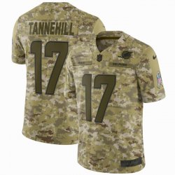 Miami Dolphins 17# Ryan Tannehill Nike Camo Salute to Service Retired Player Limited Jersey