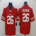 San Francisco 49ers #26 Coleman nike red Color Rush Limited Jersey