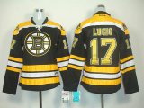 Reebok Boston Bruins 17 LUCIC Black Jersey