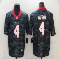 Nike Texans #4 Deshaun Watson black camo Color Rush Limited Jersey-BD