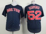 Boston Red Sox 52 yoenis cespedes blue mlb jersey