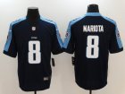 Tennessee Titans #8 Marcus Mariota Nike dark blue Color Rush Limited Jersey