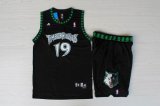 Minnesota Timberwolves CASSELL 9# black nba suits