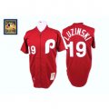 Philadelphia Phillies LUZINSKI 19# red jerseys