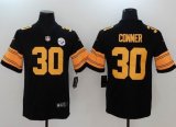 Nike Steelers #30 James Conner Black Color Rush Limited Jerseys