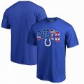 Indianapolis Colts NFL Pro Line by Fanatics Branded Banner Wave T-Shirt - Royal