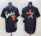 Nike Houston Astros blank black baseball Joint name -BD 03