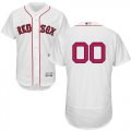 Custom Boston Red Sox white Flexbase Authentic Collection Jersey(1)