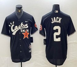 Nike Houston Astros #2 Jack black baseball Joint name -BD