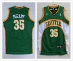 Seattle Supersonic 35 Kevin Durant Green white NBA Basketball Jerseys