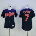 2016 Cleveland Indians #7 Kenny Lofton dark blue Flexbase Authentic Collection Jersey