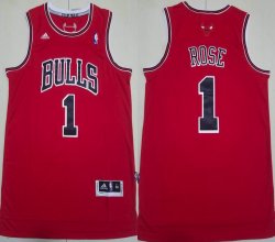 Adidas Chicago Bulls 1# Derrick Rose red basketball jerseys-TY