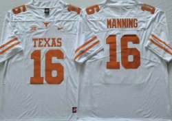 Tennessee Volunteers 16 Peyton Manning white College Football Jerseys