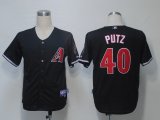 Arizona Diamondback 40 Putz Black mlb jerseys