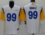 Nike Rams #99 Aaron Donald white Color Rush Limited Jersey-BD