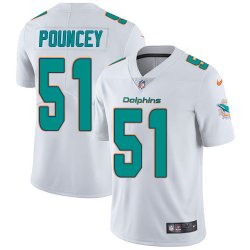 Miami Dolphins #51 Mike Pouncey Nike white Color Rush Limited Jersey