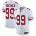 San Francisco 49ers #99 Buckner nike white Color Rush Limited Jersey