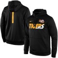 LSU Tigers Nike Sideline KO Fleece Therma-FIT Performance Hoodie - Black