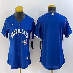 Nike Toronto Blue Jays blank blue majestic baseball Jerseys 01