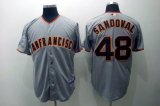 San Francisco Giants 48# sanddval gray jerseys