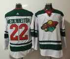 Adidas Minnesota Wild #22 Niedrreiter white Ice hockey jersey