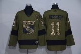 Adidas New York Rangers #11 Mark Messier green hockey jersey