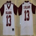 Oklahoma Sooners #13 C.Williams white New College Football Jersey