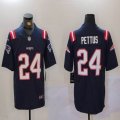 Patriots #24 Pettus Nike blue Color Rush Limited Jersey