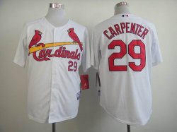 St. Louis Cardinals Chris Carpenter 29# white mlb jersey