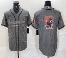 Nike Tampa Bay Buccaneers blank Hemp grey baseball Joint name -BD 02