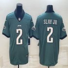 Nike Philadelphia Eagles #2 Darius Slay Jr. green Color Rush Limited Jersey