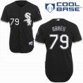 Chicago White Sox #79 Jose Abreu black Baseball Jersey