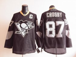 Pittsburgh Penguins 87 Crosby black new nhl jersey