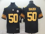 Pittsburgh Steelers #50 Ryan Shazier Nike black Color Rush Limited Jersey-BD