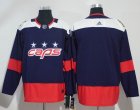 Adidas Washington Capitals blank blue hockey Jersey