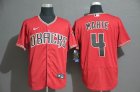 Arizona Diamondback #4 Ketel Marte red Flexbase Authentic Collection Jersey-WL