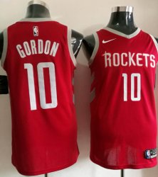 Nike Houston Rockets #10 Gordon red nba basketball jersey-QLM