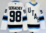 Utah Hockey Club #98 Sergachev white hockey jerseys-PD