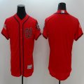 2016 washington nationals blank red Flexbase Authentic Collection Jersey