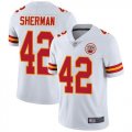 Nike Kansas City Chiefs #42 Anthony Sherman white Color Rush Limited Jerseys