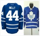 Custom Toronto Maple Leafs Morgan Rielly #44 Official Home Reebok NHL Hockey Jersey