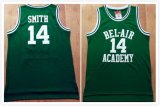 Bel-Air Academy #14 Will Smits green nba basketball jersey