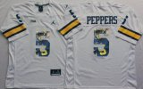 Michigan Wolverines #5 Jabrill Peppers White fashion college football jersey