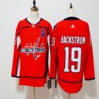 Adidas Washington Capitals Nicklas Backstrom #19 red hockey Jersey 01