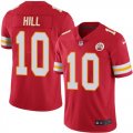 Youth Nike Kansas City Chiefs #10 Hill red Color Rush Limited Jerseys