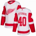 Adidas Detroit Red Wings #40 Henrik Zetterberg white hockey jersey